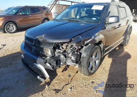 2017 Dodge Journey Crossroad Plus from USA, damaged, VIN 3C4PDCGG6HT599458